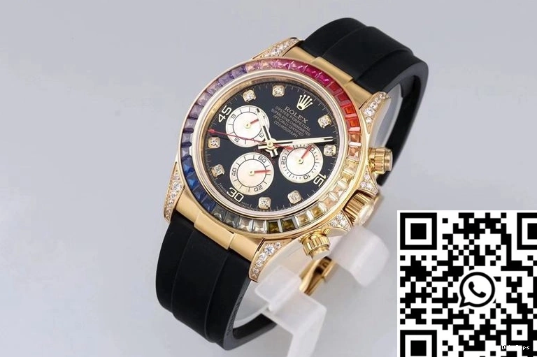 BL Yellow 116598RBOW Gold Rolex Factory Daytona 0330